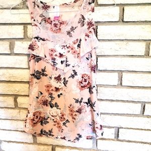 Floral tank top